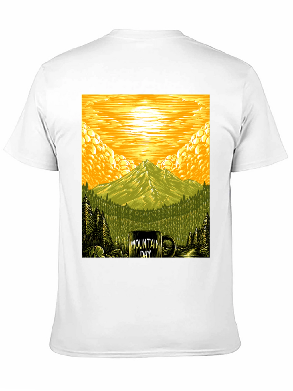 Mountain Day Graphic Tee - Nature Lover T-Shirt