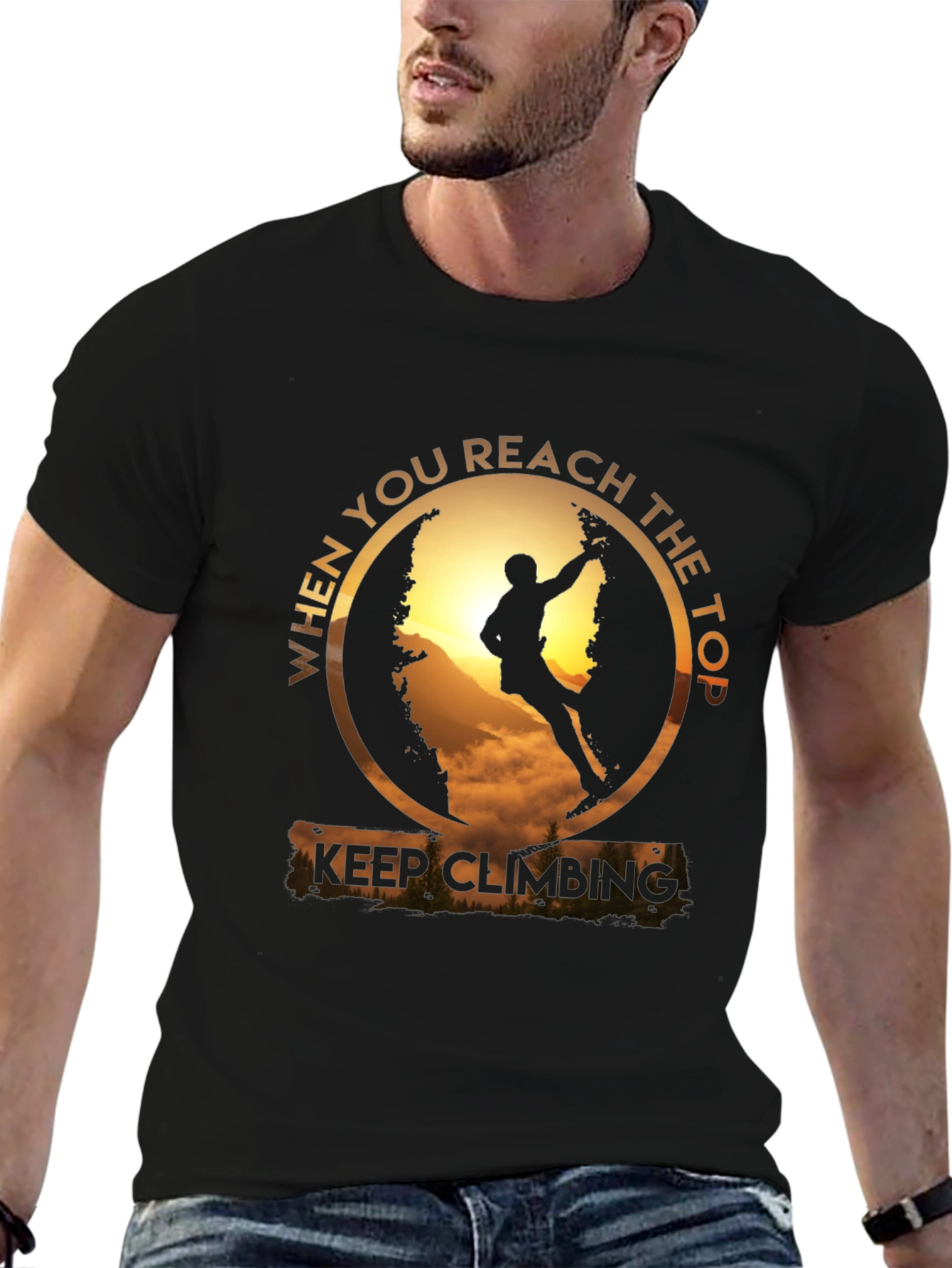 Keep Climbing T-Shirt: Reach the Top