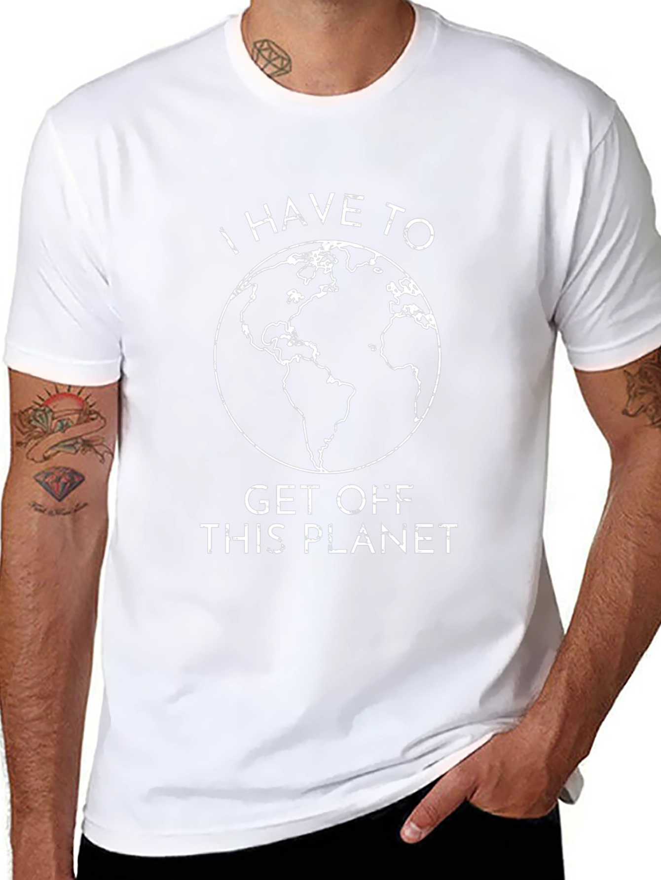 Get Off This Planet Graphic Tee
