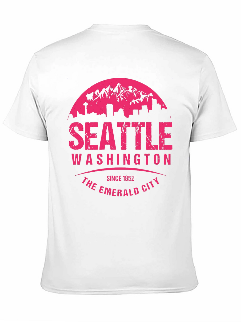 Seattle Washington Emerald City Graphic T-Shirt