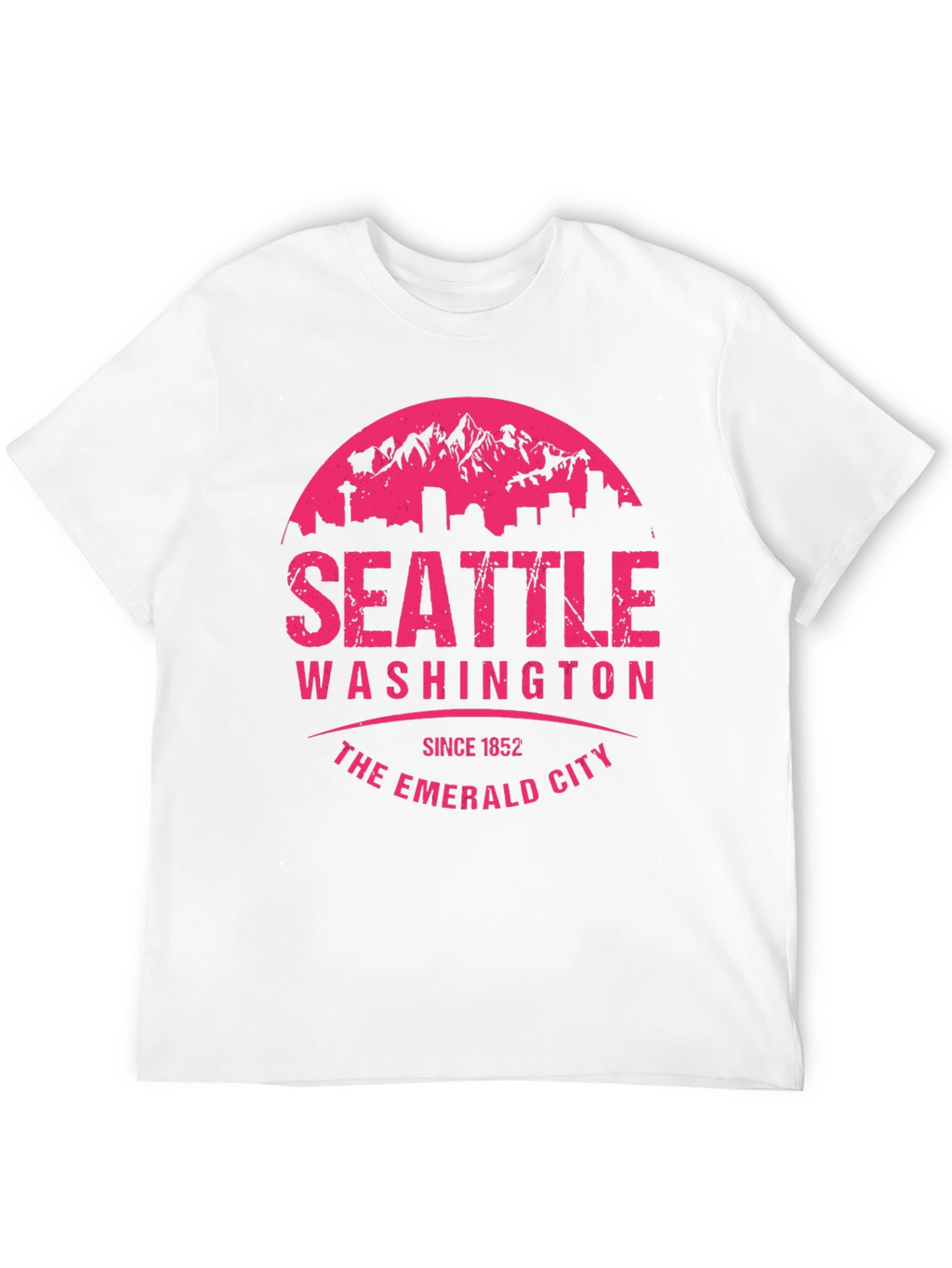 Seattle Washington Emerald City Graphic T-Shirt