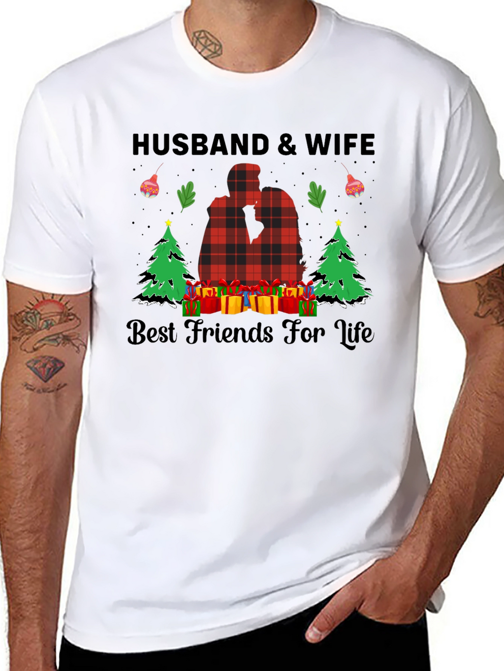 Husband & Wife Best Friends For Life T-Shirt