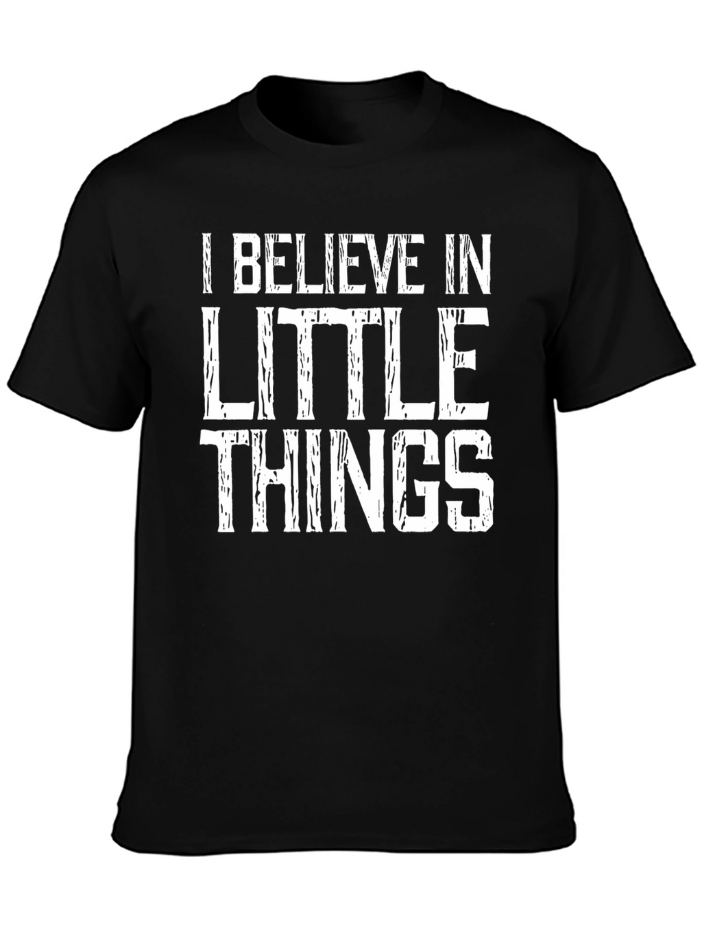 I Believe in Little Things T-Shirt