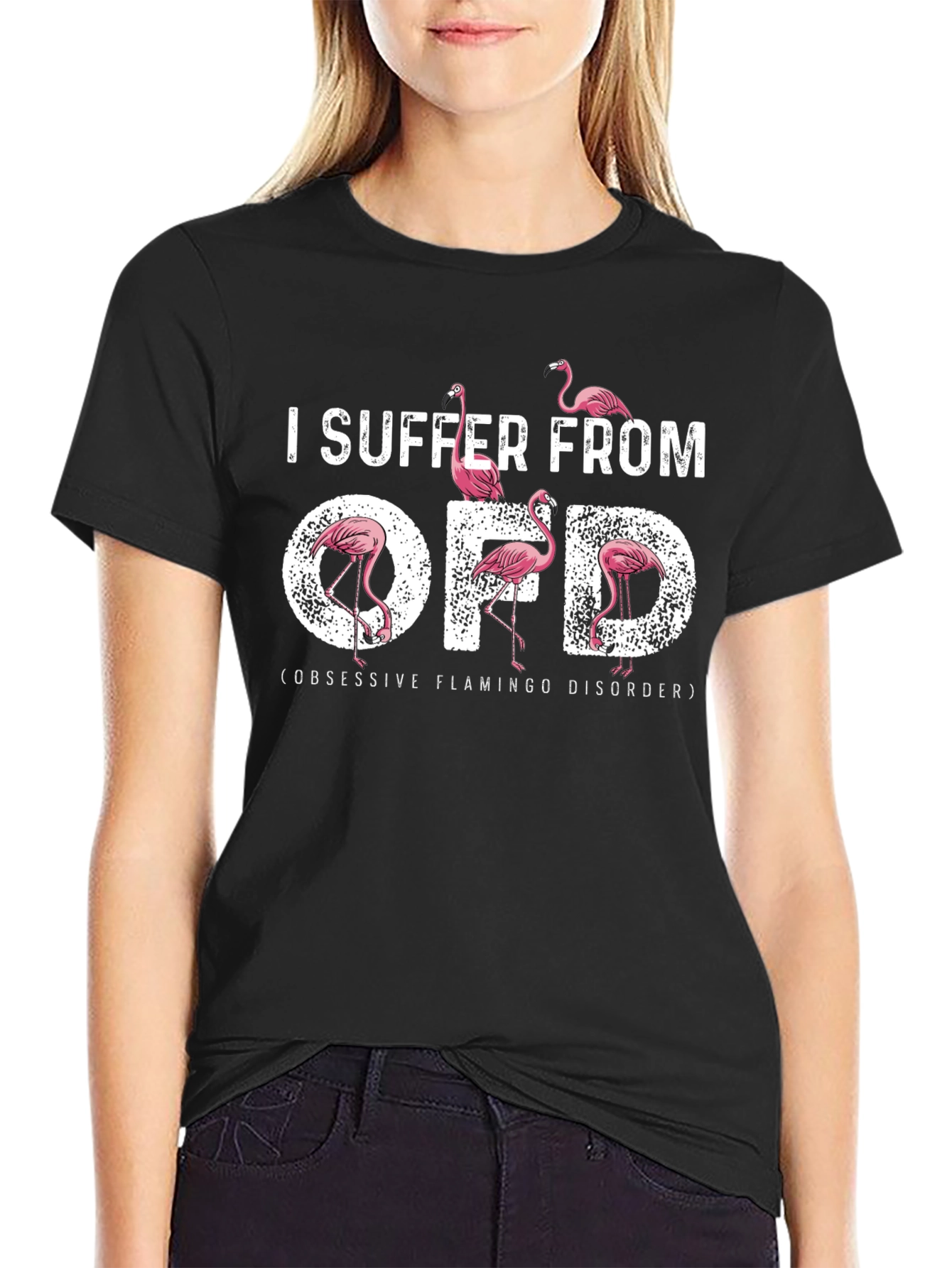 Obsessive Flamingo Disorder T-Shirt