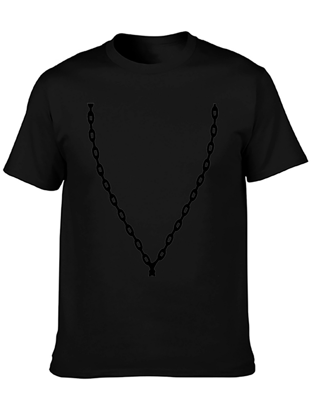 Chain Graphic T-Shirt - Casual Streetwear