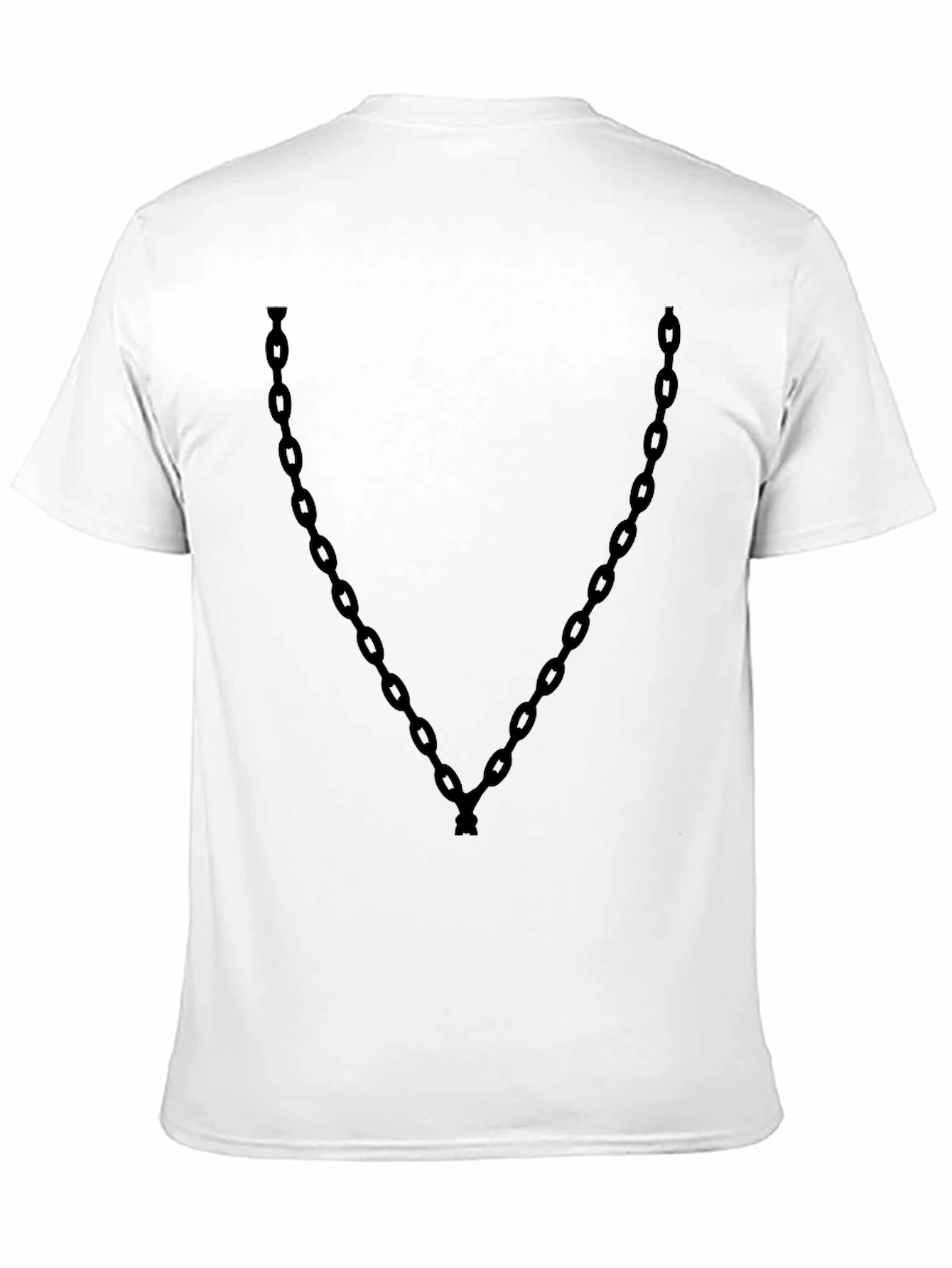 Chain Graphic T-Shirt - Casual Streetwear