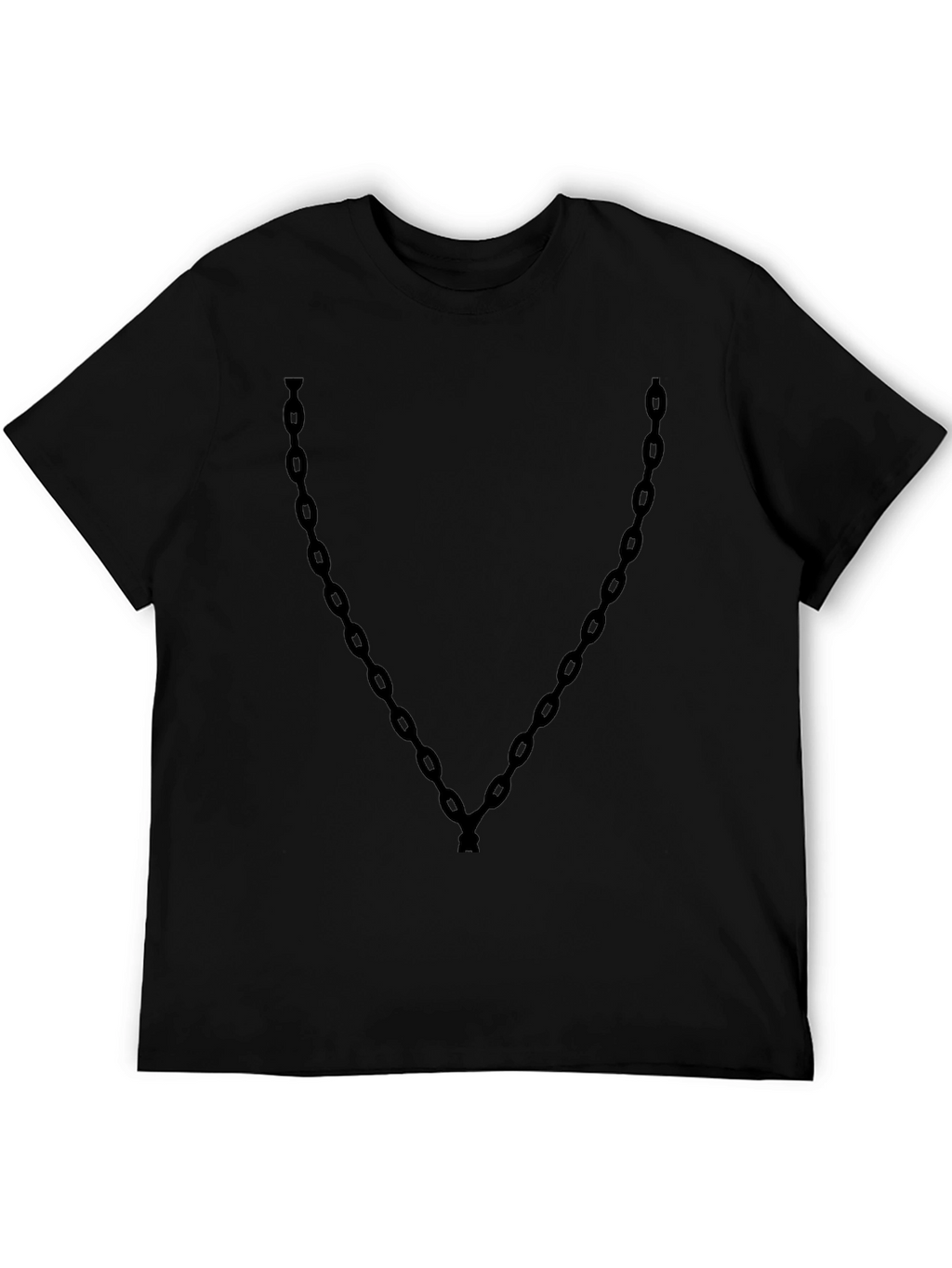 Chain Graphic T-Shirt - Casual Streetwear