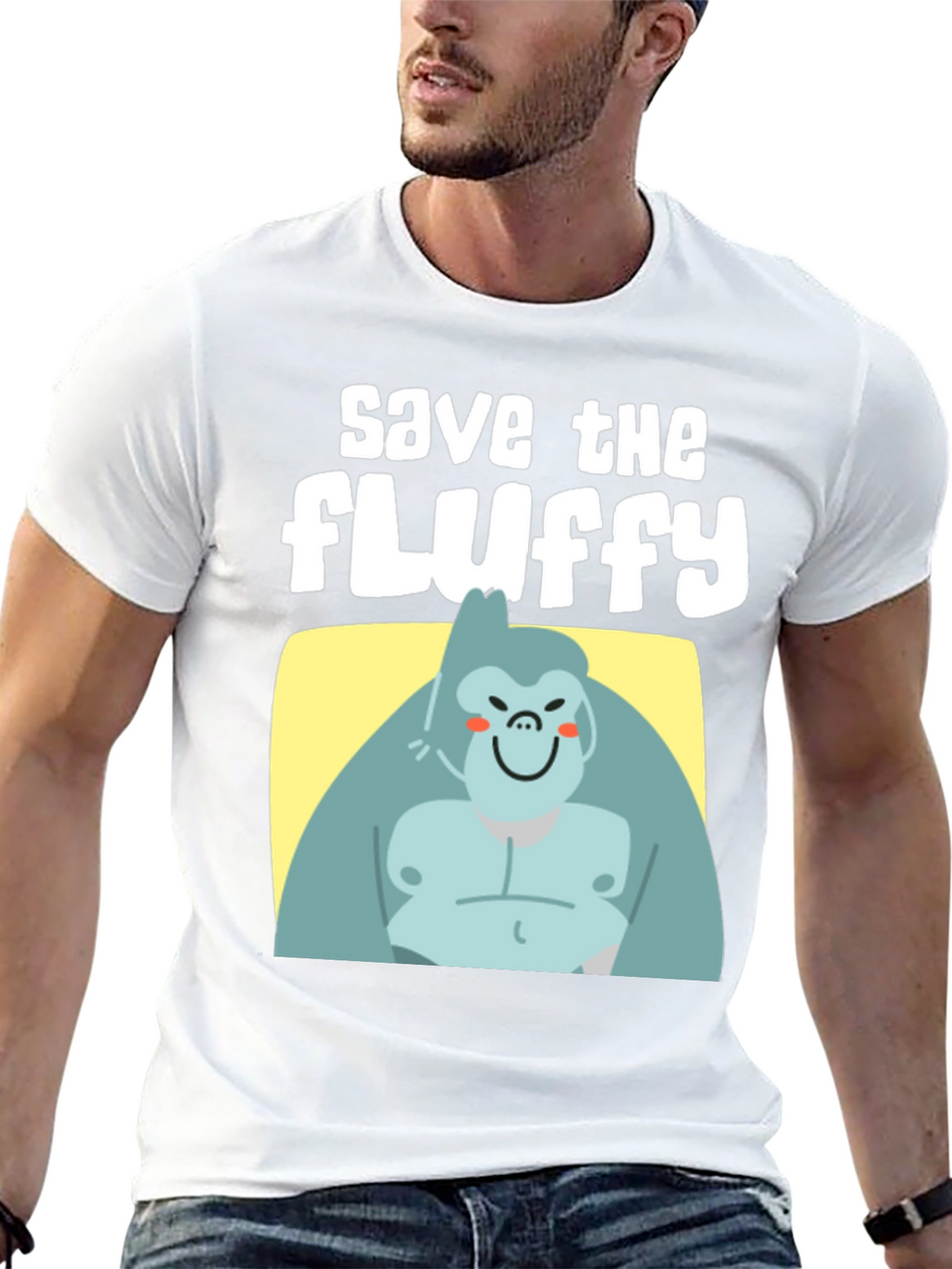Save the Fluffy Graphic Tee