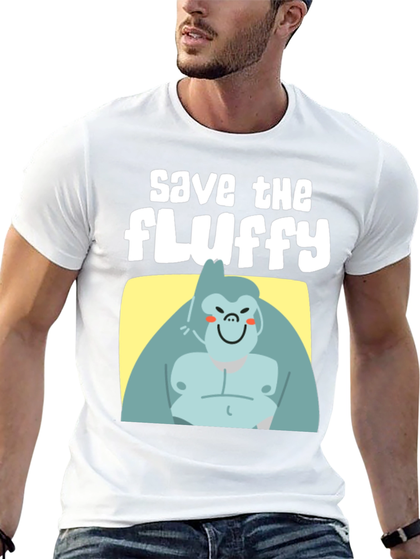 Save the Fluffy Graphic Tee