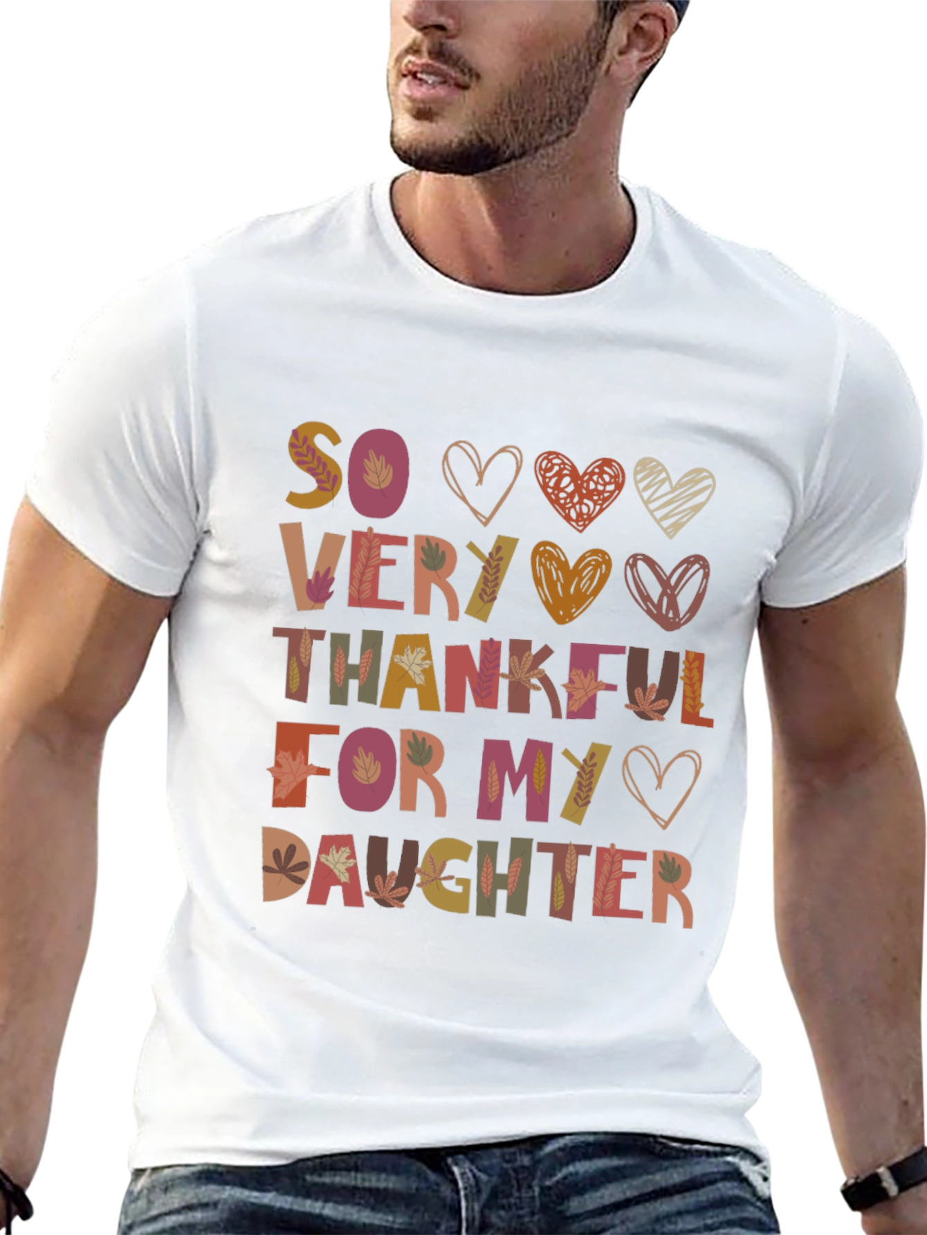 So Very Thankful For My Daughter Graphic T-Shirt