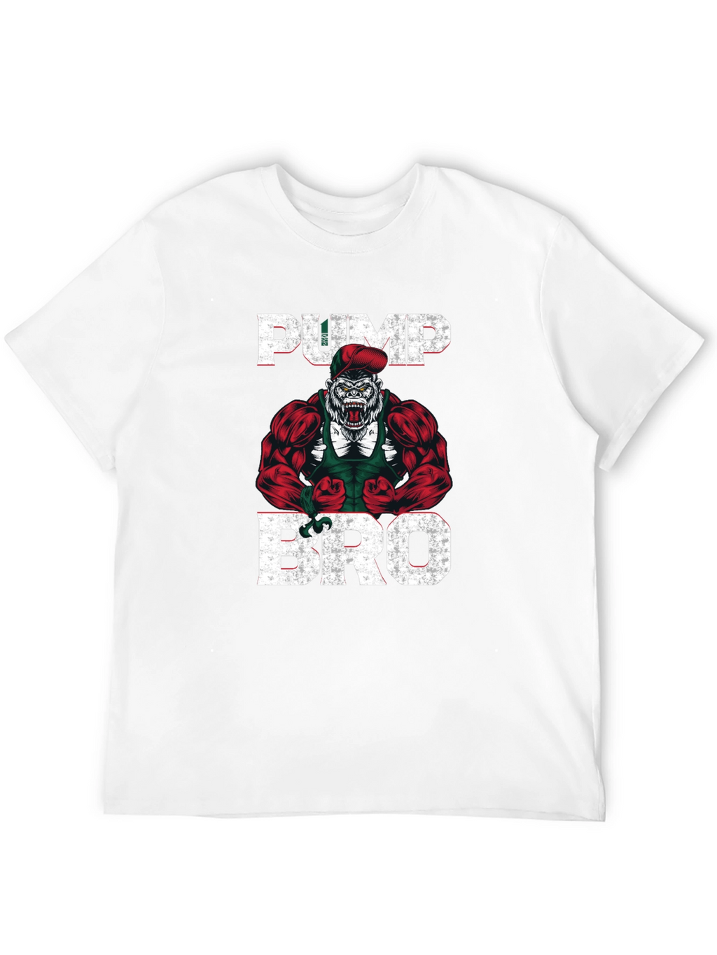 Pump Bro Gorilla Graphic T-Shirt