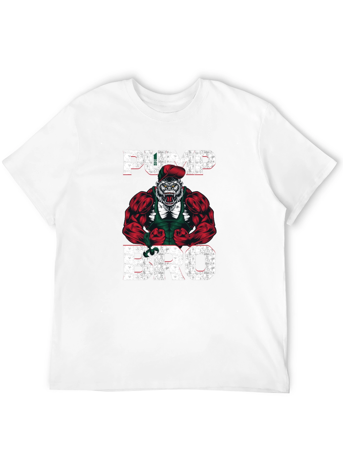 Pump Bro Gorilla Graphic T-Shirt
