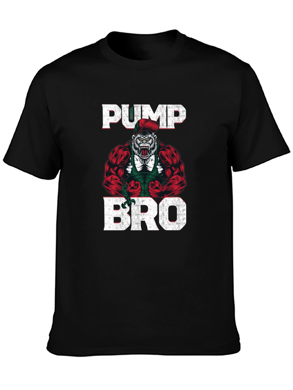 Pump Bro Gorilla Graphic T-Shirt