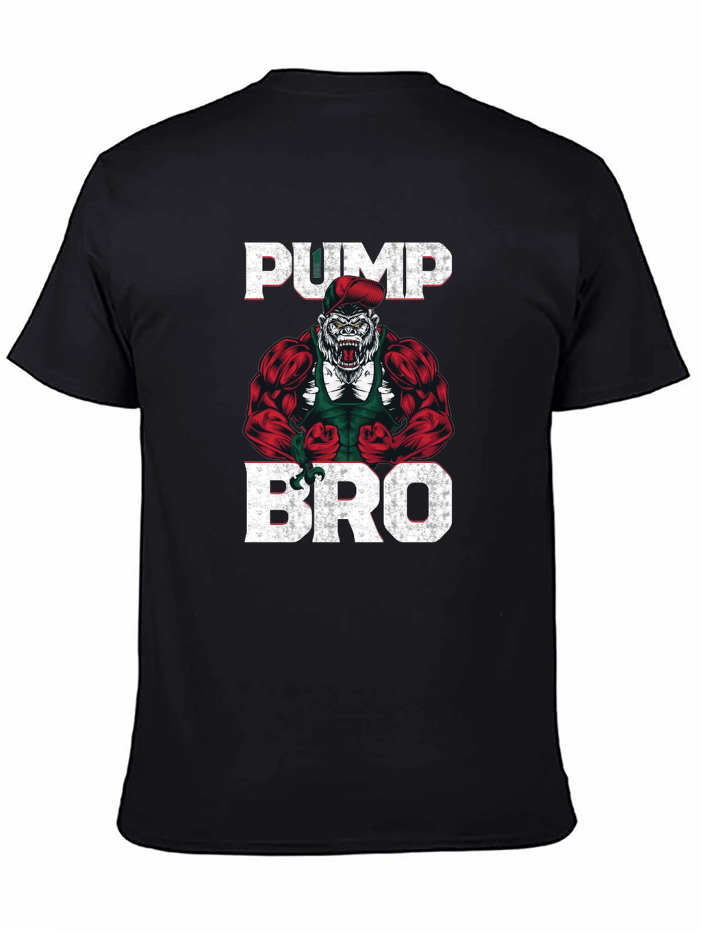 Pump Bro Gorilla Graphic T-Shirt