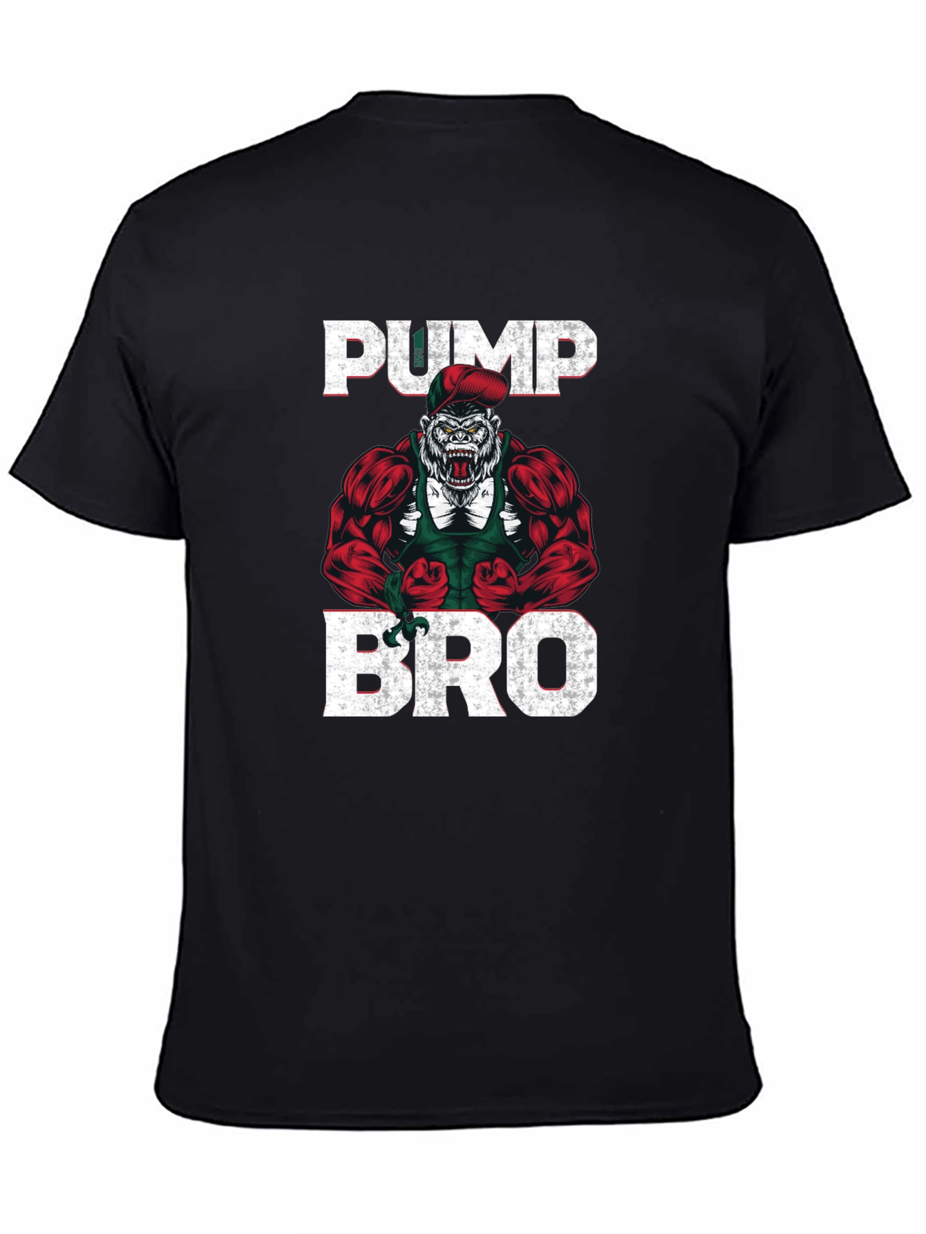 Pump Bro Gorilla Graphic T-Shirt