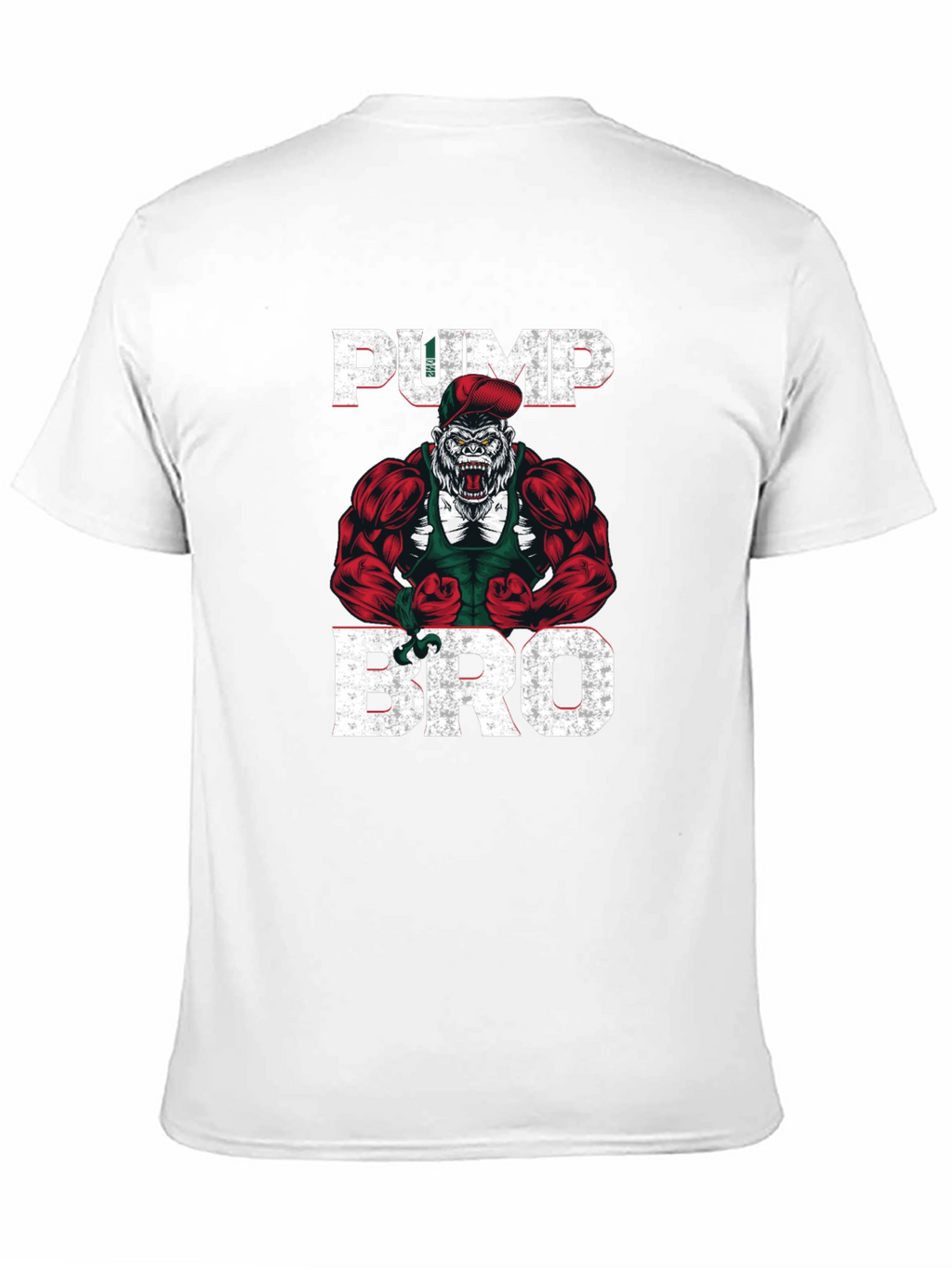 Pump Bro Gorilla Graphic T-Shirt