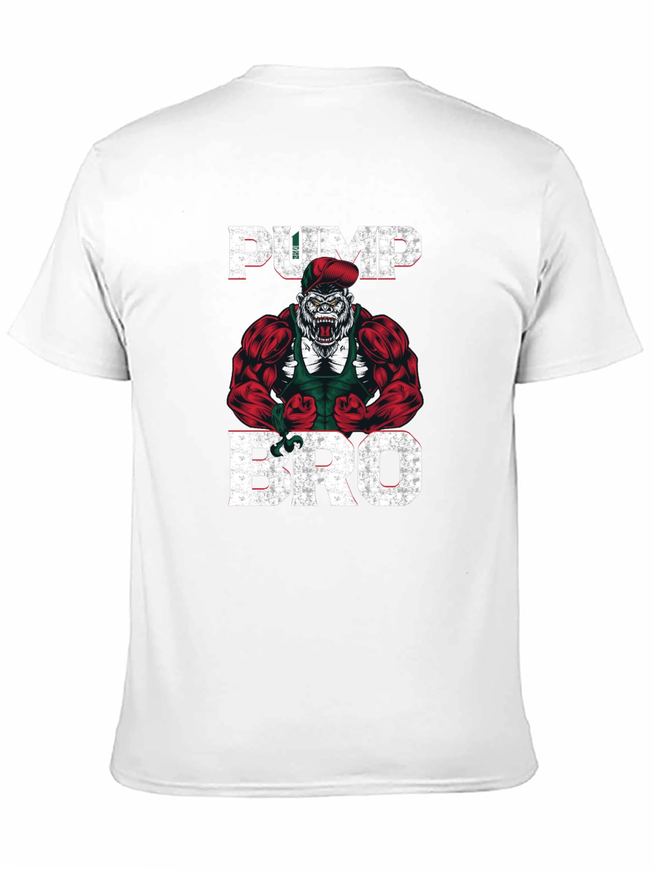 Pump Bro Gorilla Graphic T-Shirt