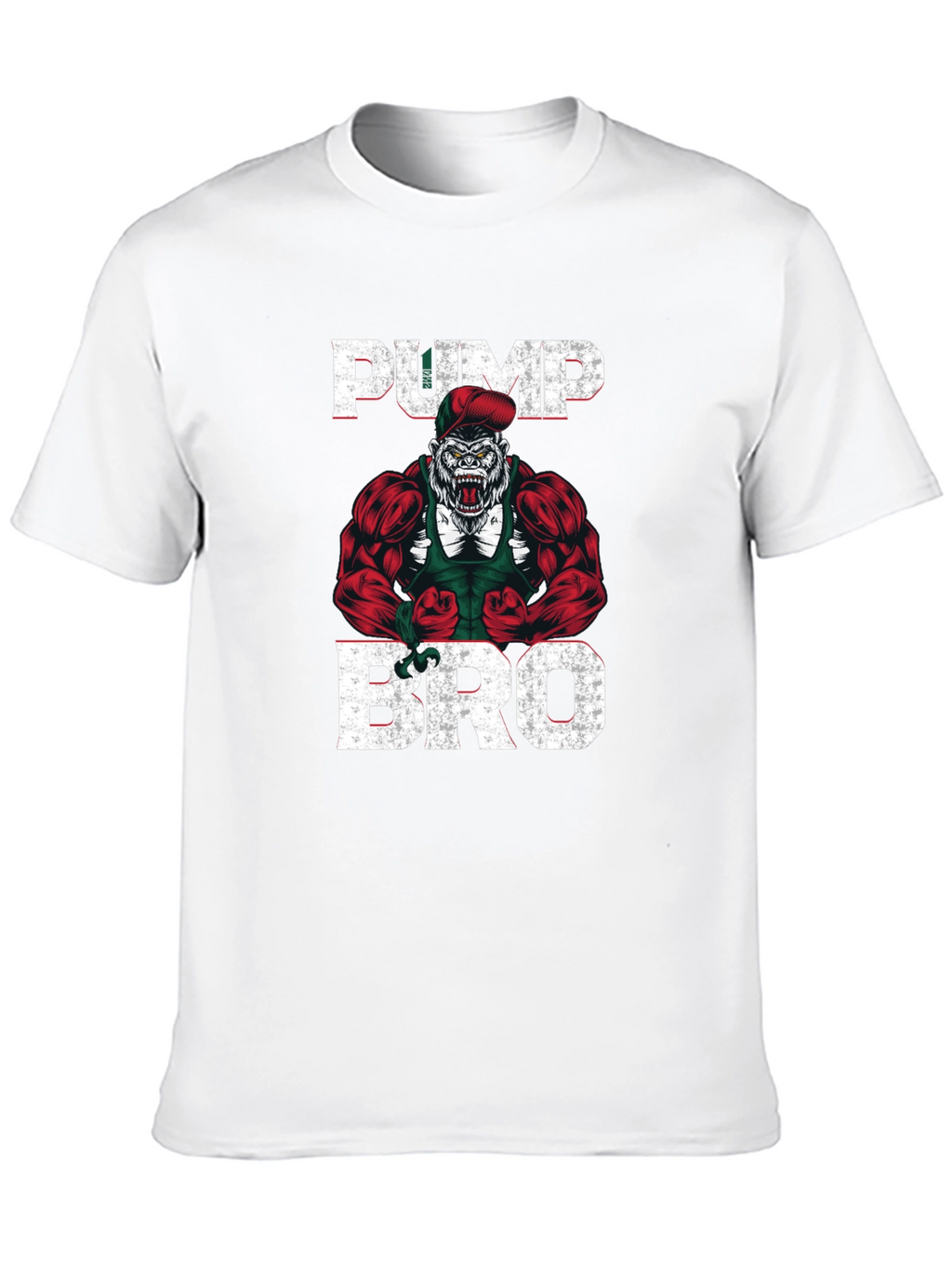 Pump Bro Gorilla Graphic T-Shirt