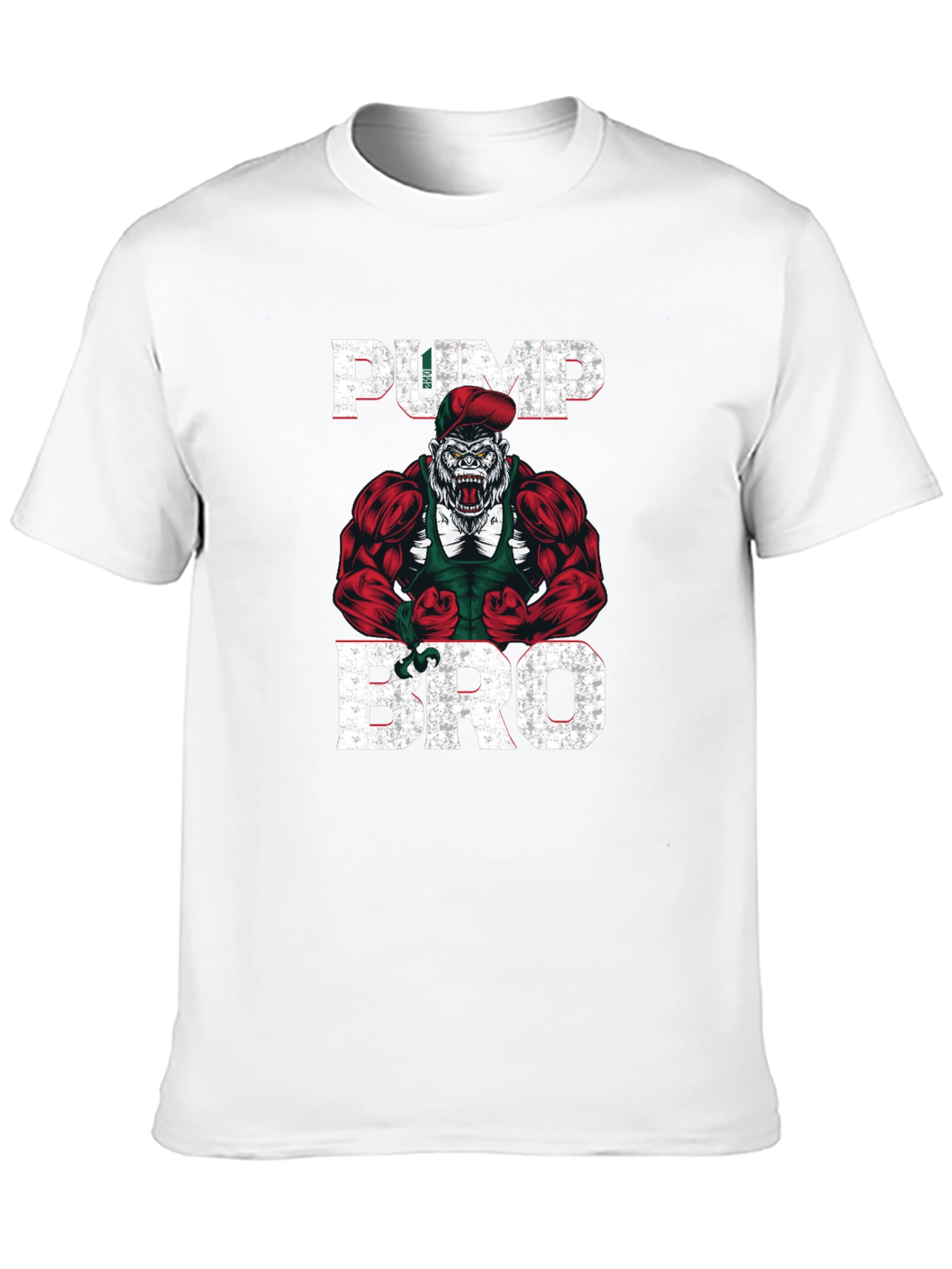 Pump Bro Gorilla Graphic T-Shirt
