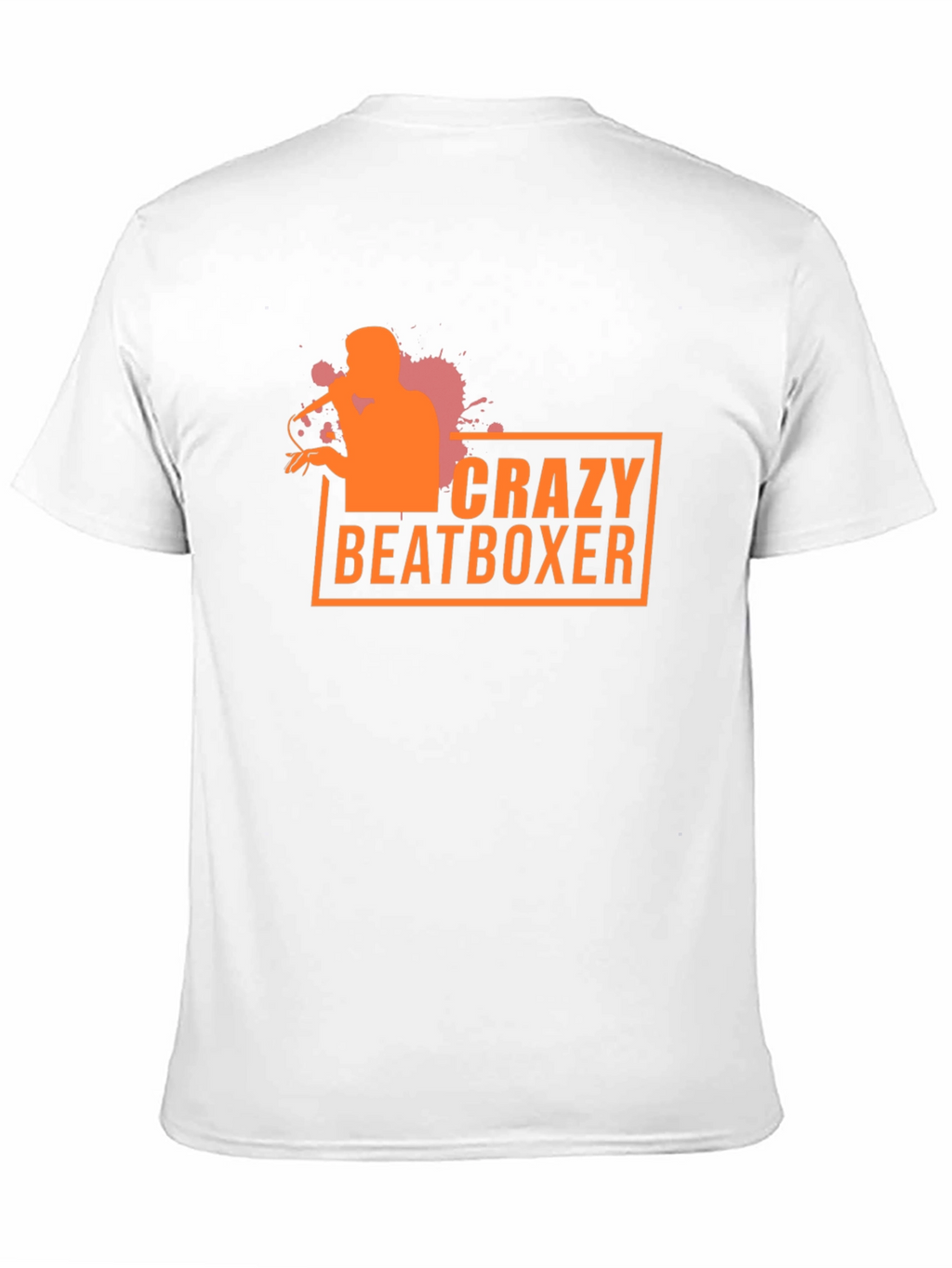 Crazy Beatboxer Graphic Tee - Black