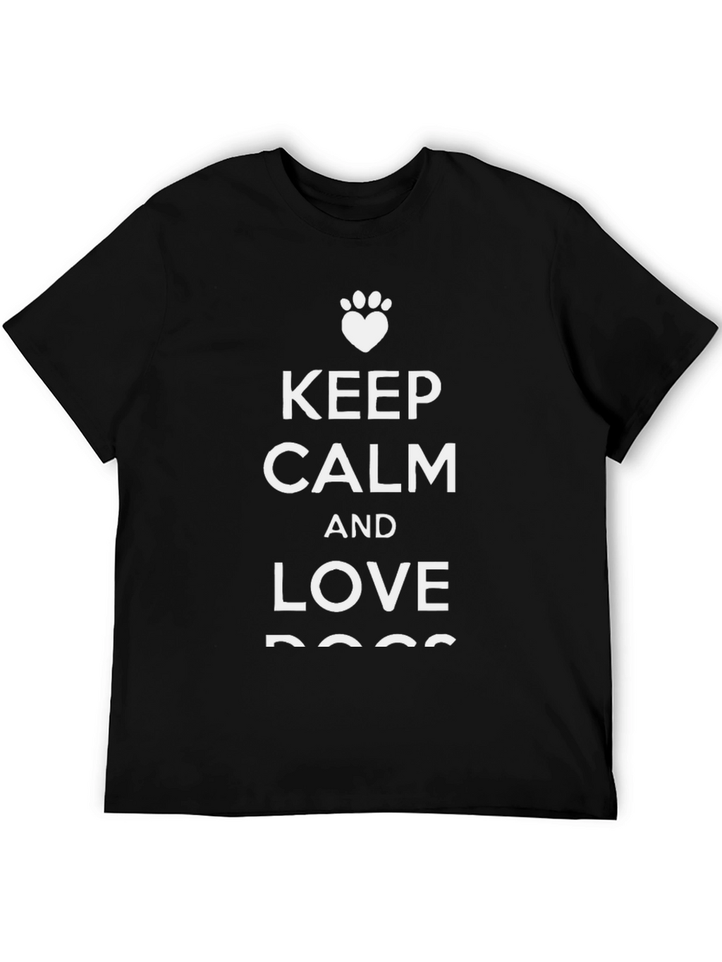 Keep Calm Love Dogs T-Shirt