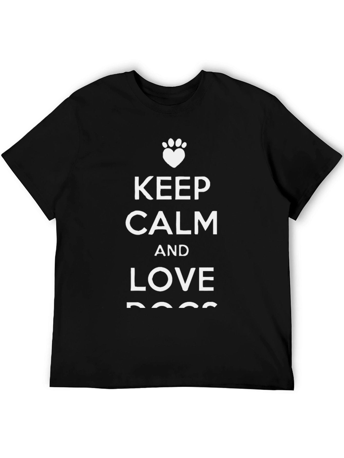 Keep Calm Love Dogs T-Shirt