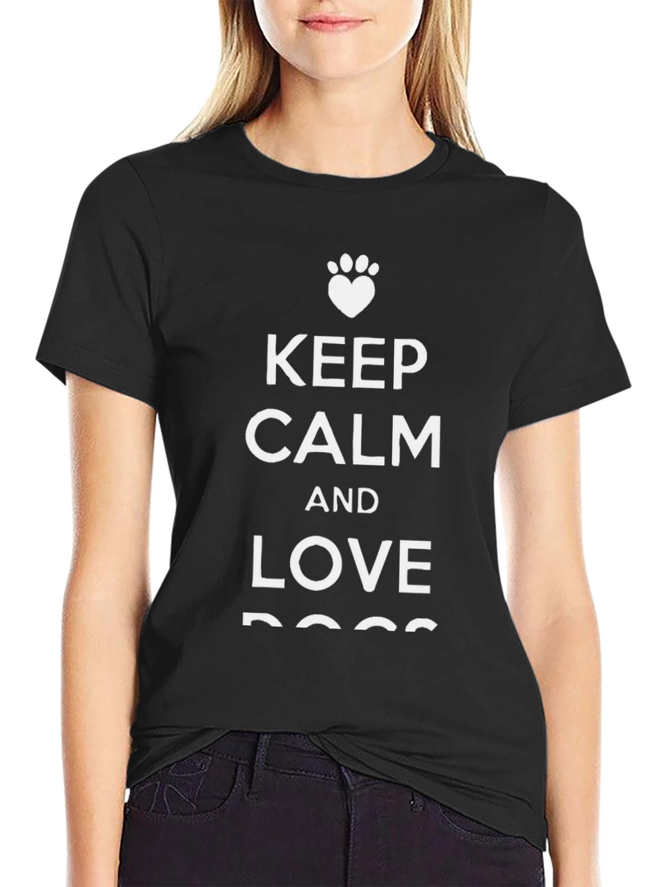 Keep Calm Love Dogs T-Shirt