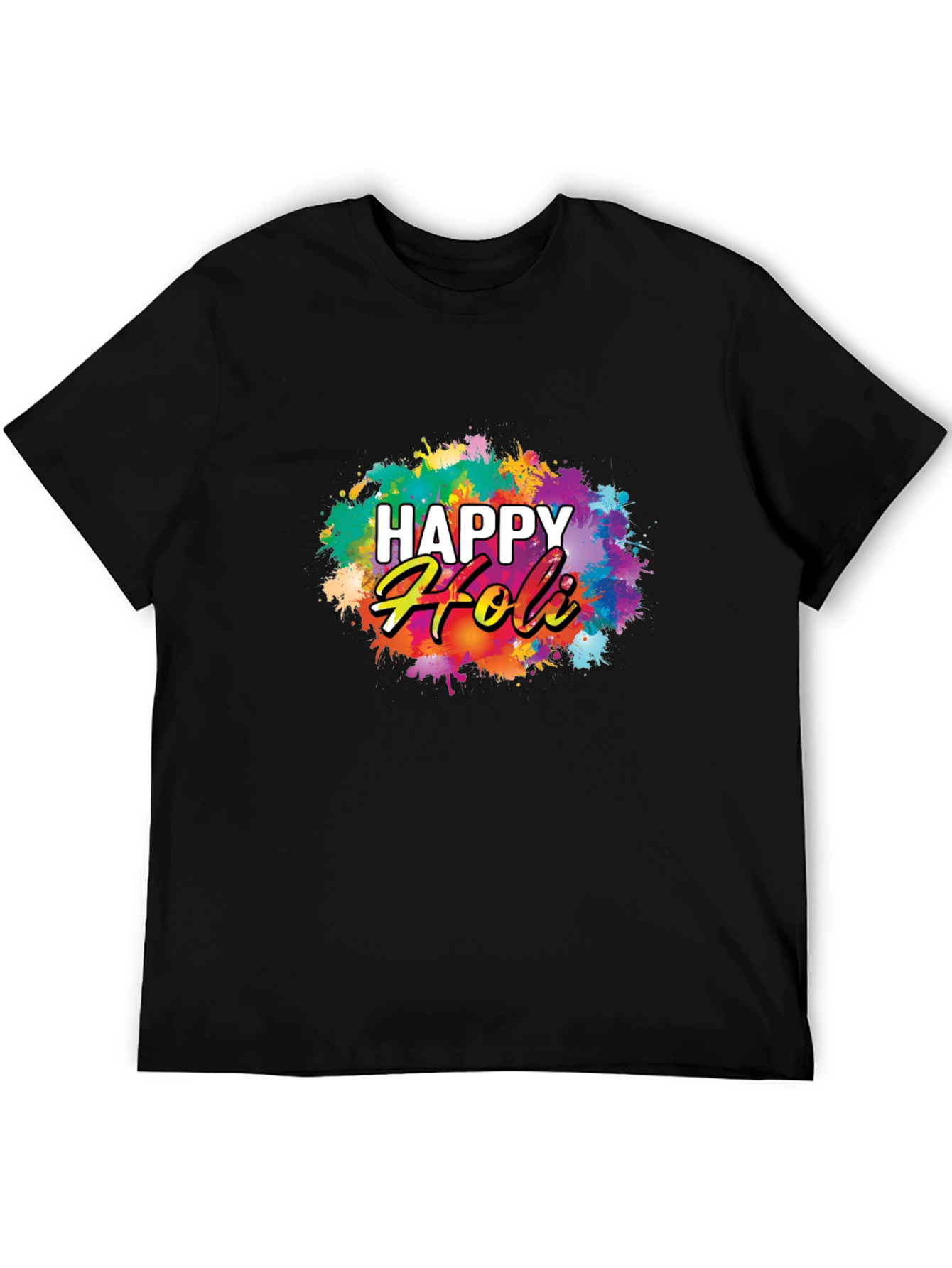 Happy Holi T-Shirt - Colorful Festival Tee