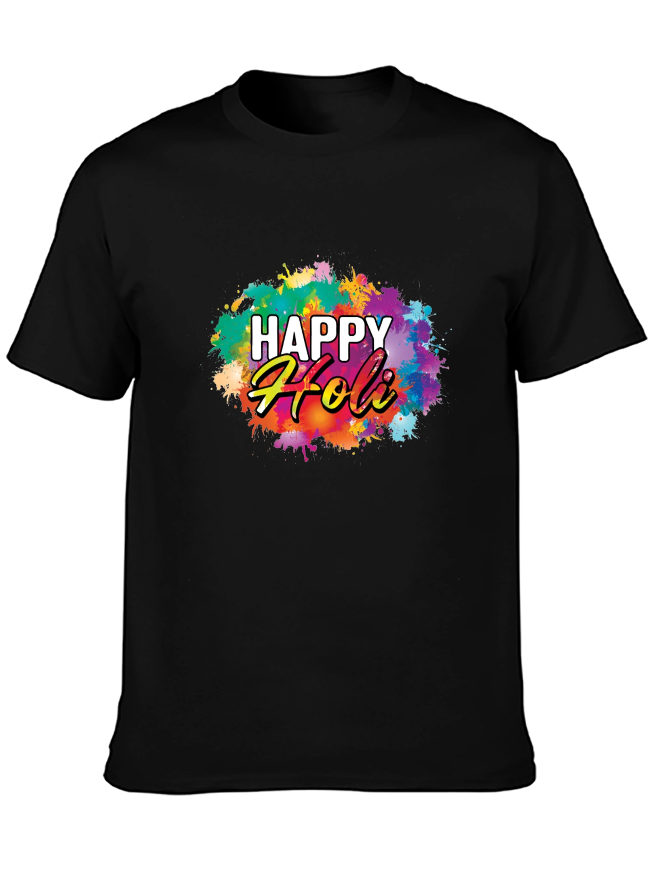 Happy Holi T-Shirt - Colorful Festival Tee