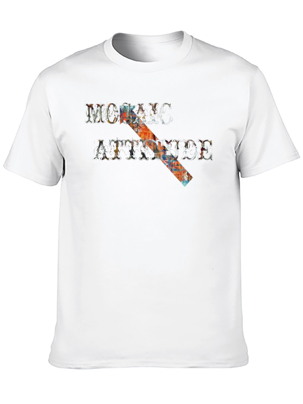 Mohawk Attitude Graphic Tee - Black Casual T-Shirt