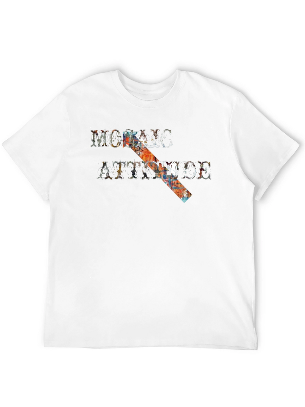 Mohawk Attitude Graphic Tee - Black Casual T-Shirt