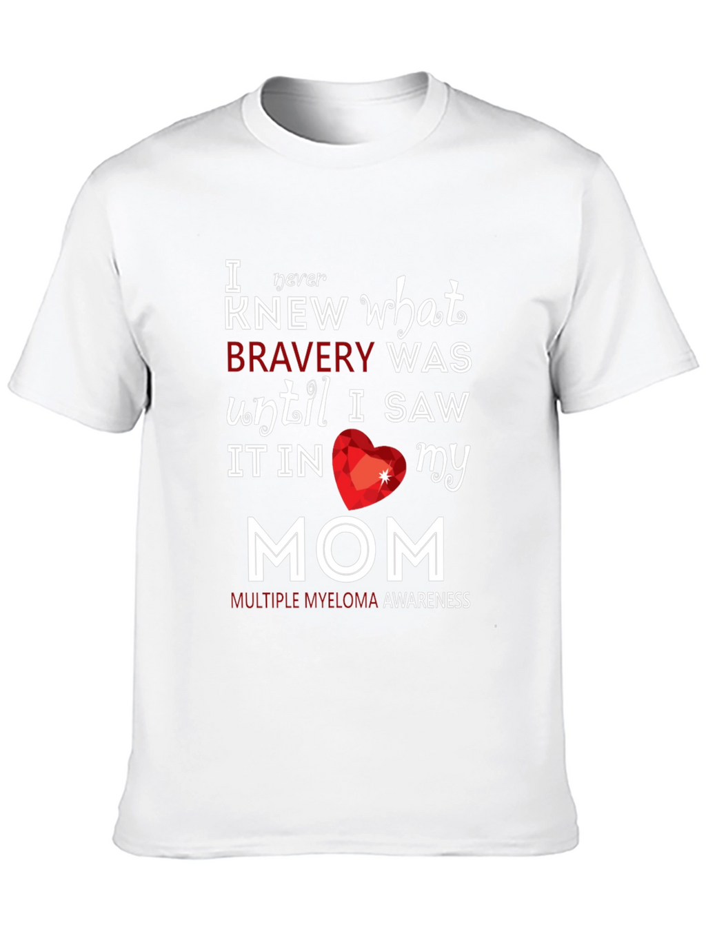 Bravery Awareness T-Shirt - Myeloma Awareness