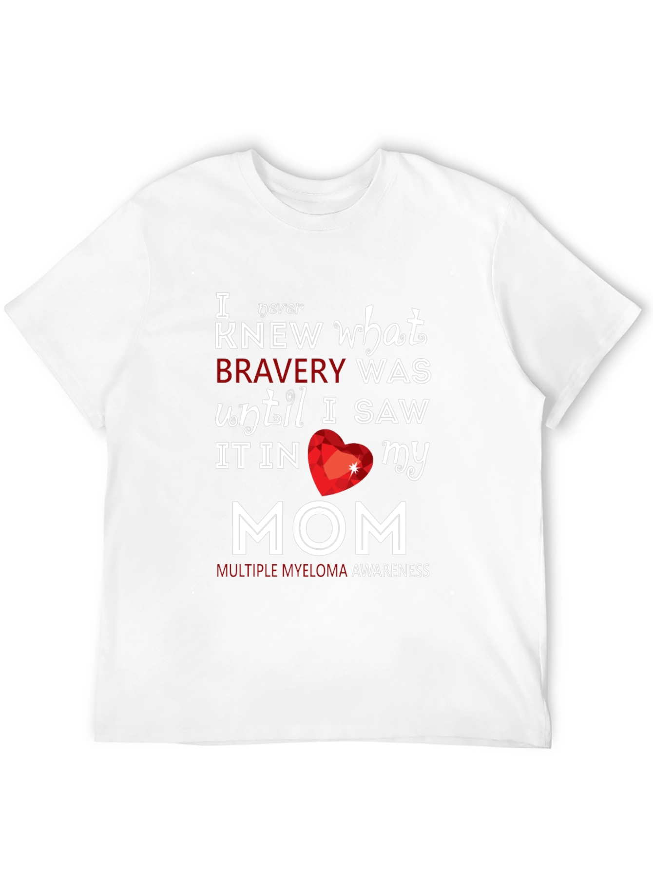 Bravery Awareness T-Shirt - Myeloma Awareness
