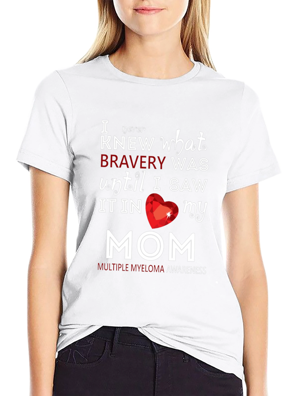 Bravery Awareness T-Shirt - Myeloma Awareness