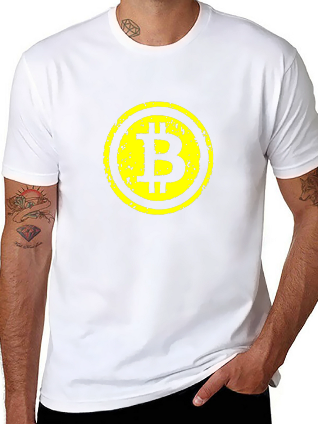 Bitcoin Logo T-Shirt - Black Crypto Tee