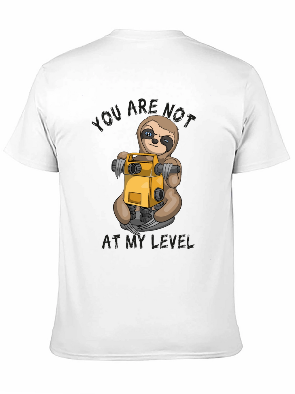 Sloth Level Funny T-Shirt