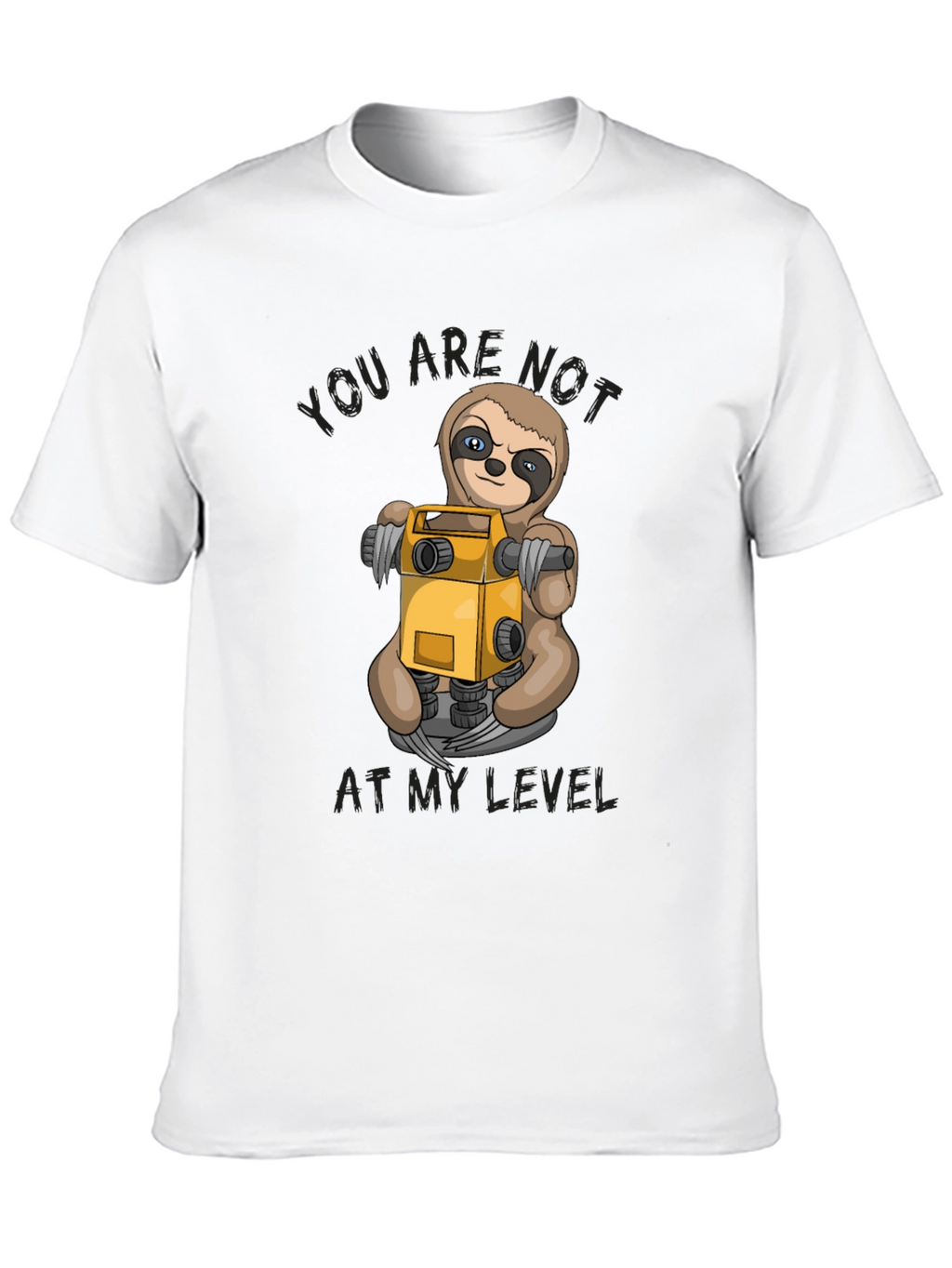 Sloth Level Funny T-Shirt