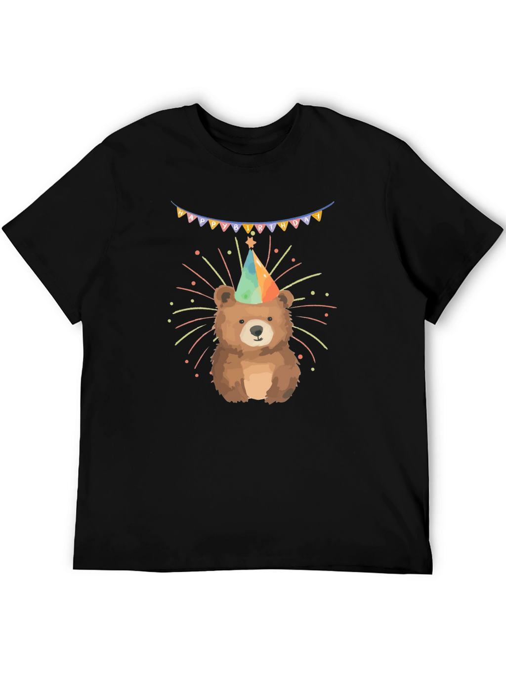 Birthday Bear Tee - Cute Celebration Shirt