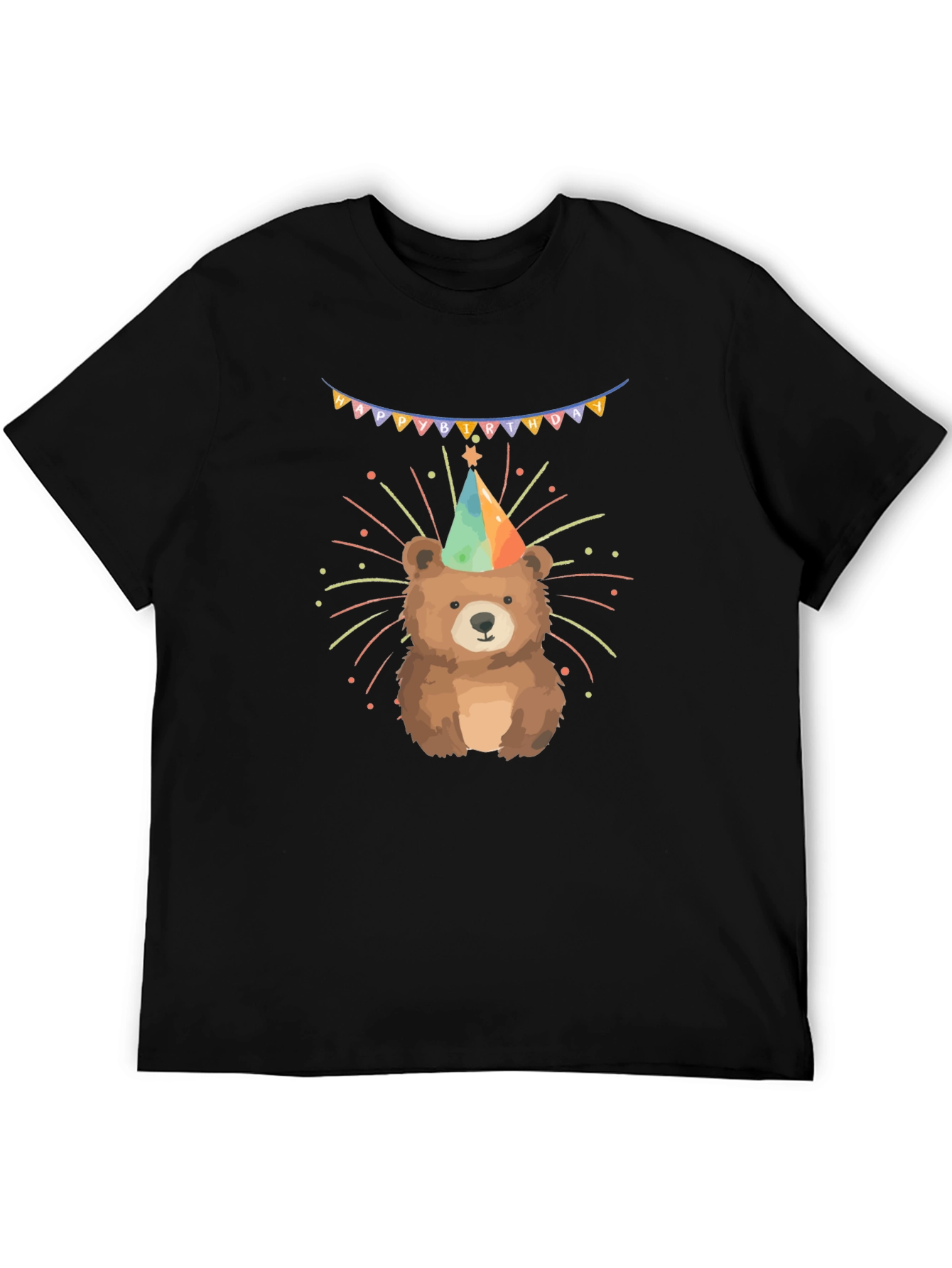 Birthday Bear Tee - Cute Celebration Shirt
