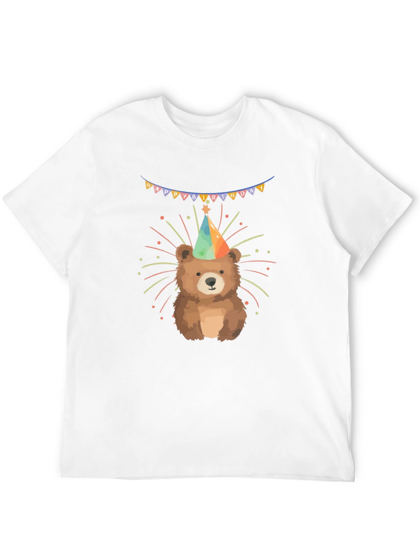 Birthday Bear Tee - Cute Celebration Shirt