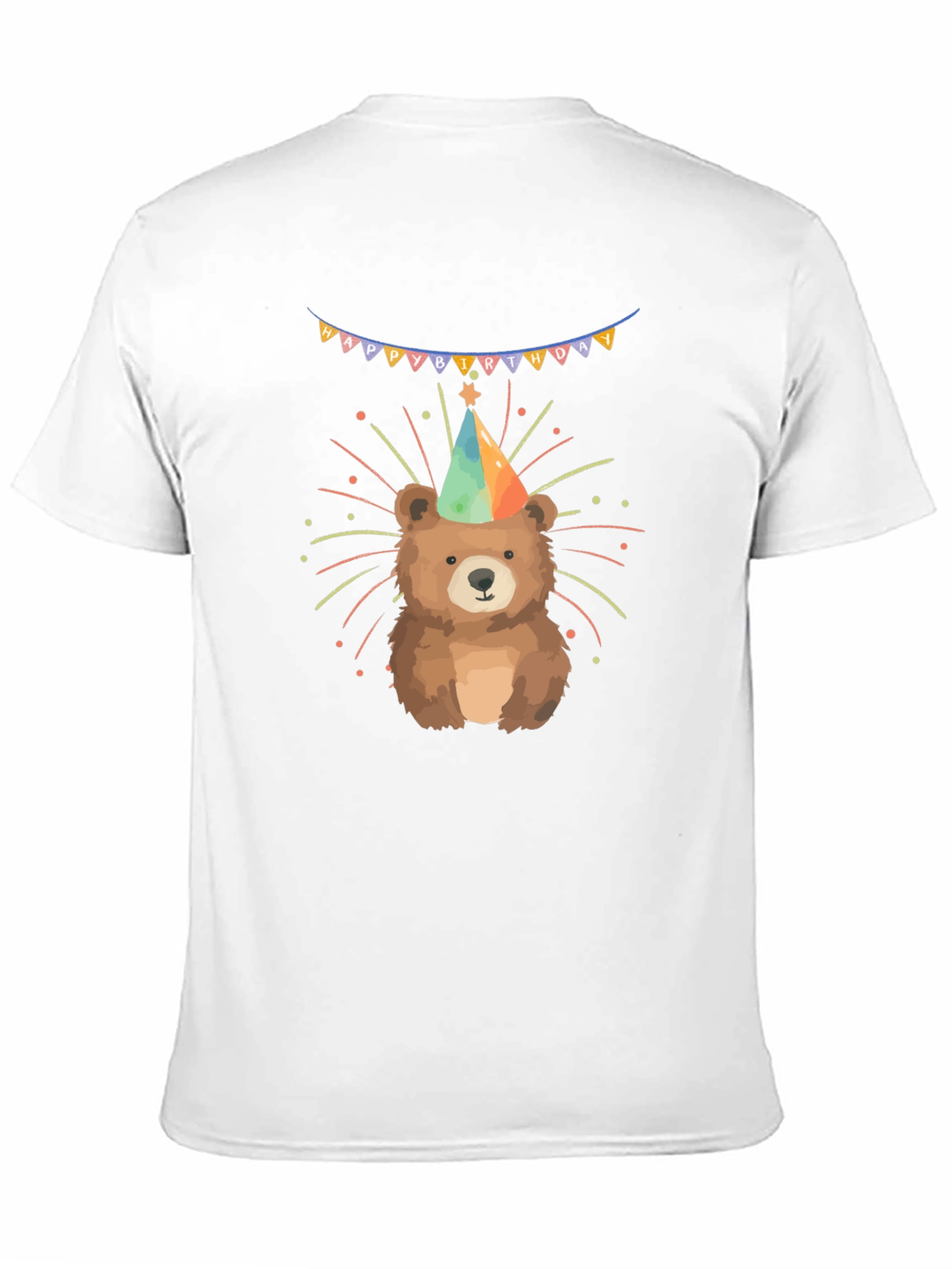 Birthday Bear Tee - Cute Celebration Shirt