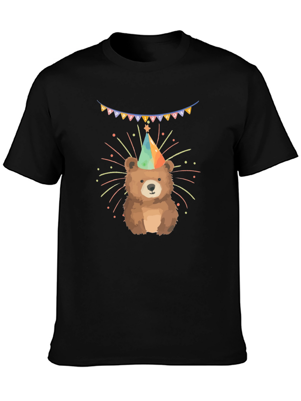 Birthday Bear Tee - Cute Celebration Shirt