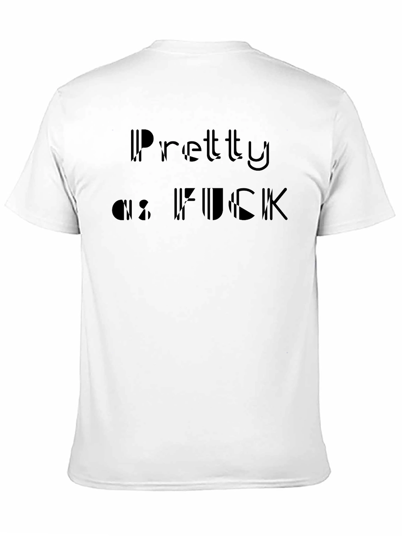 Pretty As F*ck Black Graphic Tee