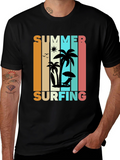 Summer Surfing Retro T-Shirt
