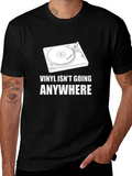 Vinyl Isnt Going Anywhere Graphic T-Shirt
