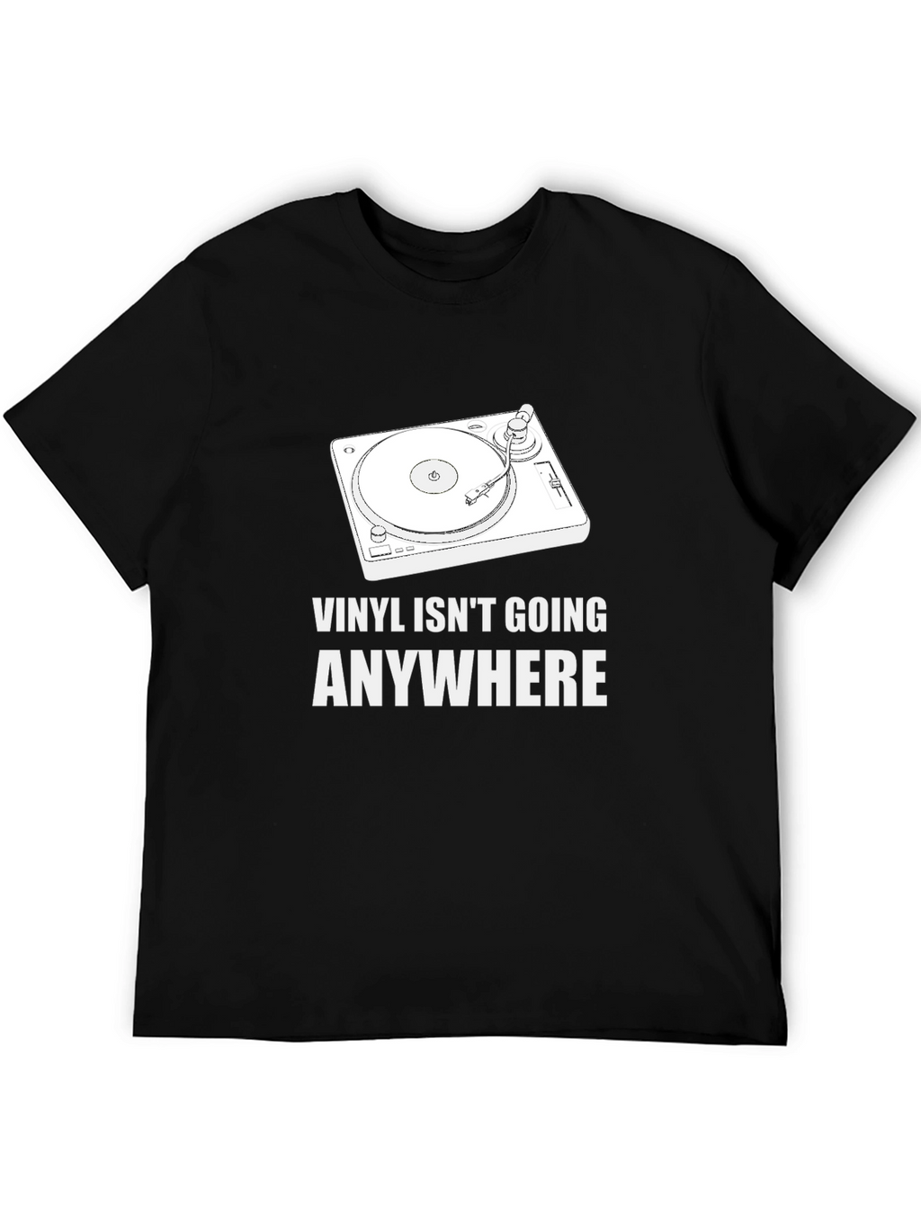Vinyl Isnt Going Anywhere Graphic T-Shirt