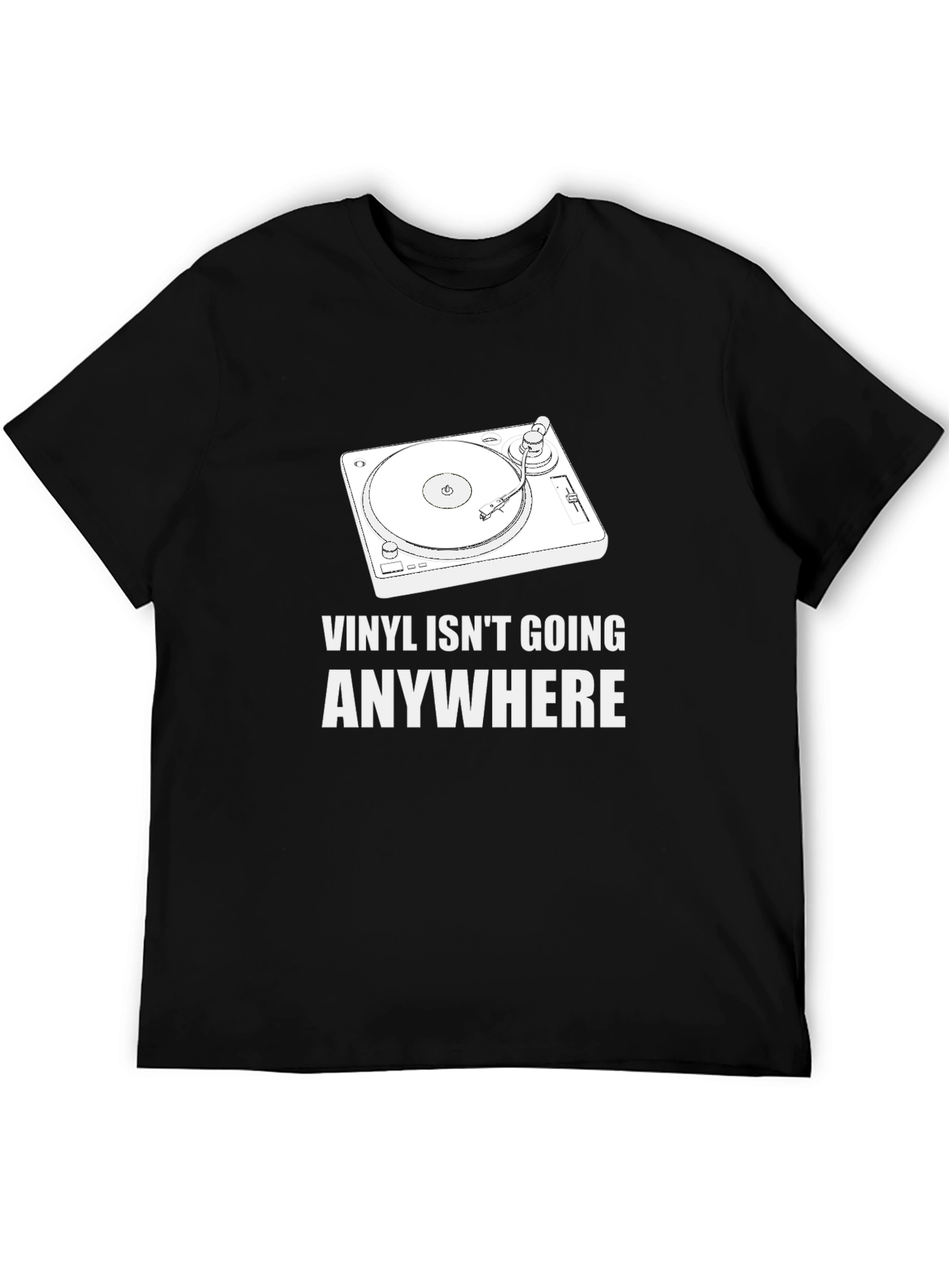 Vinyl Isnt Going Anywhere Graphic T-Shirt