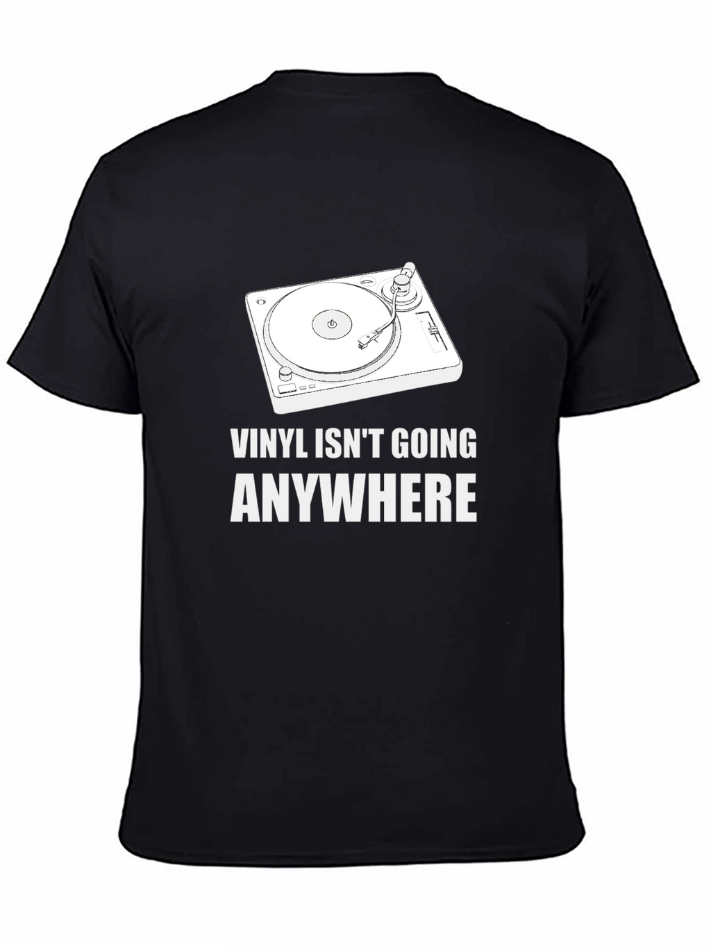 Vinyl Isnt Going Anywhere Graphic T-Shirt