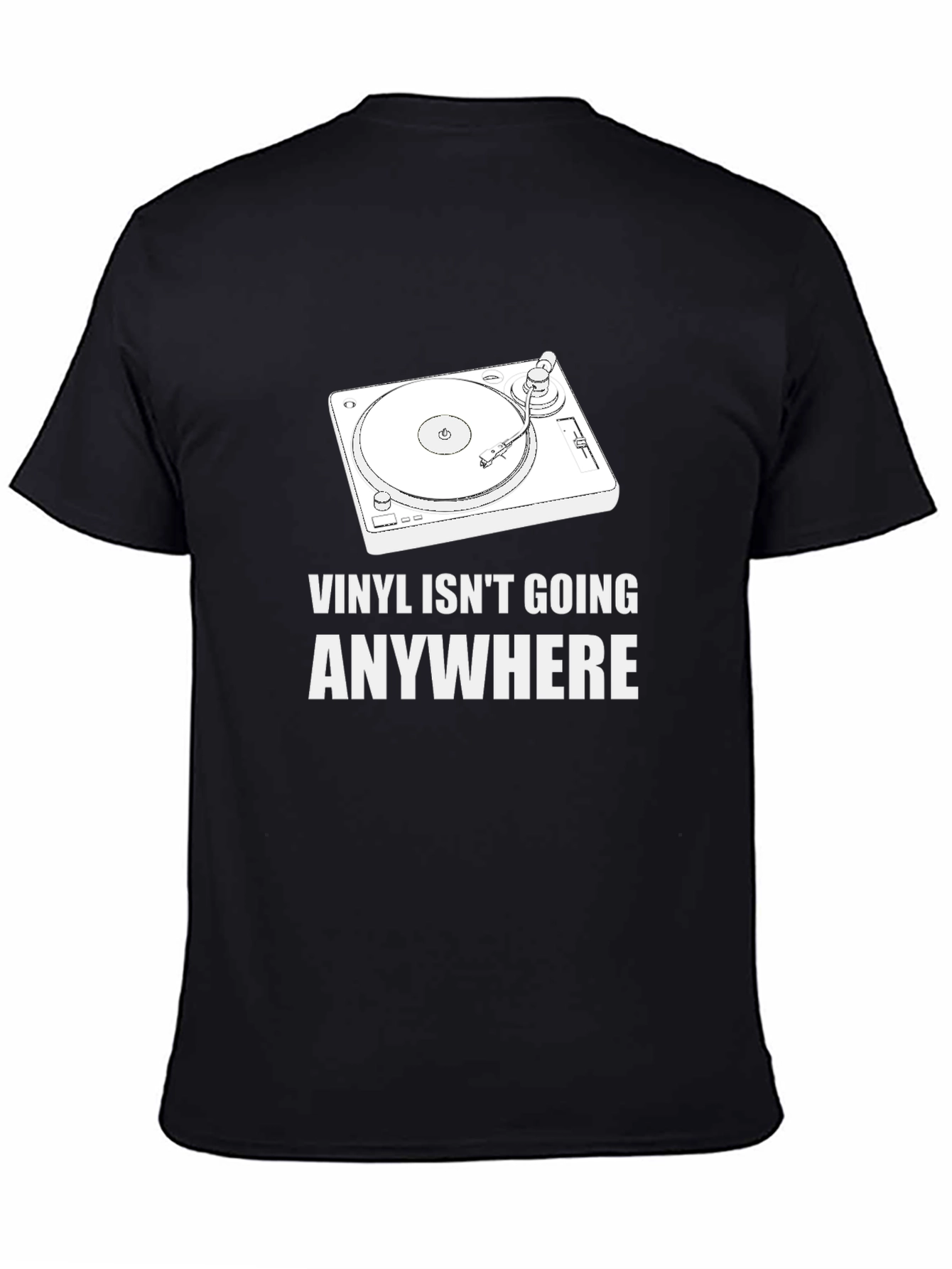 Vinyl Isnt Going Anywhere Graphic T-Shirt
