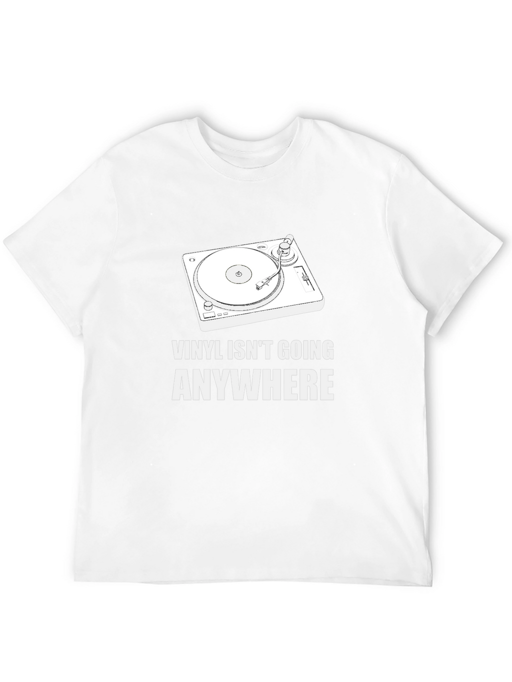 Vinyl Isnt Going Anywhere Graphic T-Shirt